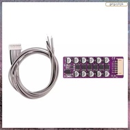 [L E U R] 5S-6S Lithium Battery Active Equalizer Balancer Board High Current Capacitive Lithium Batt