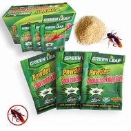 Green Leaf Powder Cockroach Killing Bait 5g Active Ingredient 0.05% Fipronil Low Toxicity Lipas & se
