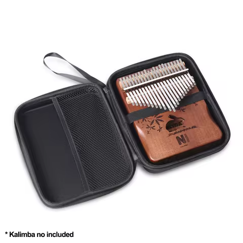 21-Keys Kalimba Case Thumb Piano Bag Black Portable Carrying For Kalimba Shockproof Waterproof Kalim
