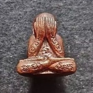 Amulet💯Phra Pidta~Lp Dam 庙名:Wat Mai Naparam~Narathiwat 2550