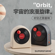 Creative Time Journey Speaker Portable Retro Vinyl Small Speaker Fireless Fragrance Ornaments TF Spe