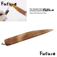 FUTURE Agate Burnisher, Multiple Sizes Grey Hand Jewelry Tool, Precision Agate Goldsmith Tool Hand T