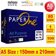 PaperOne A5 All Purpose 80gsm 500 Sheets