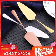 SUN_ Stainless Steel Cake Server Pastry Butter Divider Pizza Cheese Spatula Knife for Home Kitchen Party