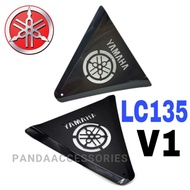 YAMAHA ENGINE COVER LC135 V1 PROTECT ENJIN HITAM TIGA SEGI ACCESSORIES LC 135 LC4S