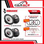MOHAWK Speaker Latio 2004-2012 Plug and Play Speaker PNP Front Rear Door 6 inch Speaker NISSAN Latio