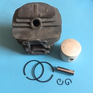 42.5MM TJ45E CYLINDER KIT FITS KAWASAKI TJ45 KBL45 45.4CC 1.8HP ZYLINDER W/ PISTON RING PIN CLIPS AS