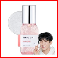 [ample:n] Entangle Shot Collagen Ampoule, 30ml, 1pc / Korean Collagen Ampoule / Lightweight Formula 