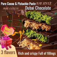 Dubai Chocolate 100% Premium Crunchy Chocolate Snacks Internet-Famous Dubai Chocolate Dubai Style Ka