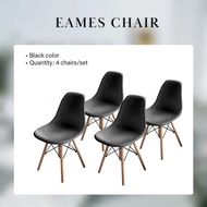 FREE SHIPPING !!! KENZZO:  (CUSTOMIZE AVAILABLE) EAMES Dining Table With 4 CHAIRS /MEJA MAKAN/ KERUS