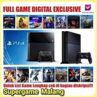 PS4 Fat 500gb Hen OFW PS 4 Fat 500 Giga 500G Console Playstation BERKUALITAS