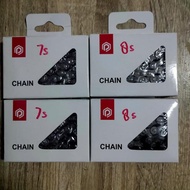 POLYGON 7 SPEED AND 8 SPEED BICYCLE CHAIN POLYGON CHAIN - 7 SPEED