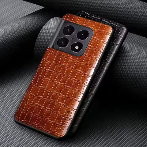 Luxury Leather Case For Oneplus 10 Pro 10T 11 5G Premium Crocodile Pattern Slim Design Cover for one