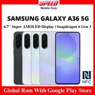 Samsung A36 5G (12/256GB) | NFC | 6.7 inches Super AMOLED Display | Snapdragon 6 Gen 3 | Brand New w