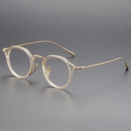 Firada 2025 thời trang Comfort Kính retro sang trọng Titan nguyên chất Acetate kính kính mắt khung c