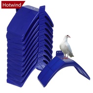 HOTWIND Pigeon Parrot Resting Stand Plastic Bird Perch Roost Platform for Bird Cage Pet Supplies Bir