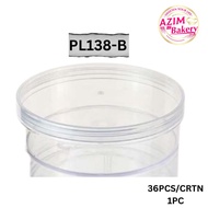 Cookies Container (1Pc) PL138-B |PL138 | Balang Kuih Raya | Balang Biskut | Cookies Container | Roun