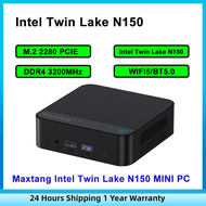 Maxtang Intel Twin Lake N150 mini PC DDR4 3200Mhz M.2 2280 PCle wifi 5 BT5.0 MINI PC