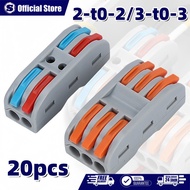 Downlight Pin Wire Connector PCT 2-to-2/3-to-3 20pcs Wire Connector Wire