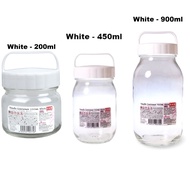Daiso Handle Container Glass 200ml 450ml 900ml