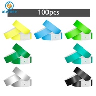 [Aternee] Synthetic Paper Wrist Band Disposable Event Wristband Self Adhesive ID Name Bracelet for P