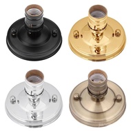 E26/E27 Vintage Industrial Ceiling/Wall Light Base Holder Pendant Bulb Lamp Screw Socket