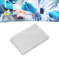 yuhenshop 10pcs Tissue Culture Plate 96 Well C Polystyr Cell Growth with Plastic Lid for La Biologic