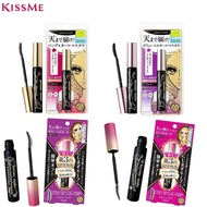 Kiss Me Heroine Advanced Film Mascara & Long and Curl Mascara Super Waterproof (Black) New Version K