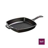 Lodge Square Cast Iron Grill Pan With Handle 10.5"