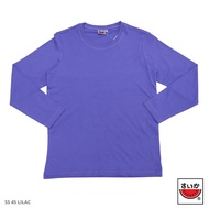 แตงโม (SUIKA) - เสื้อแตงโมคอกลมแขนยาว รุ่น SUPERSOFT LONGSLEEVES สี SS45 Lilac