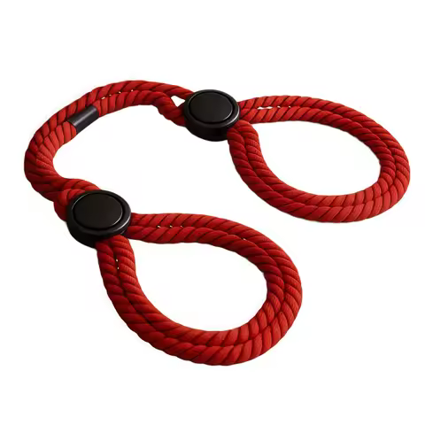 Adjustable Cotton Rope Handcuffs BDSM Bondage Restraints Wrist Cuffs Fetish Adult SM Game Toys for C