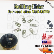 Spinning Reel Clicker Bunyi Drag Alarm Mesin Pancing Cliker fishing sound Tomman Maguro Ajiking Seahawk