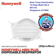 Honeywell H801 Plus N95 Particulate Respirator Safety Mask (20 Pieces)