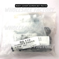 BODY COVER SCREW SET SUZUKI RG RG110RGV RGS RG SPORT SCREW COVER SET