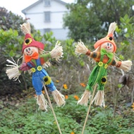 Halloween Easter Scarecrow Decoration Puppet Dummy Props Haunted House Model Decoration Desktop Stan