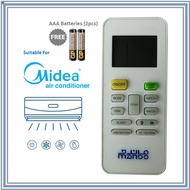 Replacement For Midea RG-52 Aircond Air Conditioner Remote Control