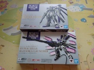 BANDAI TAMASHII 魂商店 超合金 METAL ROBOT 魂 HYPER MEGA BAZOOKA LAUNCHER & RX-93-V2 Hi-Nu V GUNDAM Beltorch