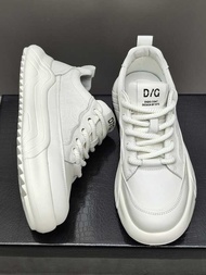 es, Thick Soled Height Increasing White Shoes, Versatile And Fashionable Sports Board Shoes, Trendy