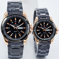 Jam Tangan Couple Swiss Army Automatic Date-100% Original-[MUTU TERJAMIN]-Jam Tangan Swiss Army Orig