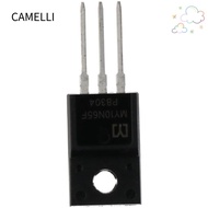 CAMELLI 5pcs Mosfet, 10A 10N65F MOS Field-Effect Transistor, Transistor 650V Black TO-220F MOSFET Tr