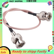 4Pcs 3G HD SDI Cable BNC Cable 30cm 75 Ohm for Cameras  Video Equipment Supports HD-SDI 3G-SDI 4K 8K