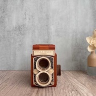 Retro Camera Pen Holder Wooden Music Box Music Box Decoration Wooden Box Candy Box Photography Photo