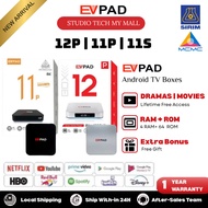 (New Arrival) EVPAD 12P/11P/11S Android Box - 4GB RAM + 64GB ROM