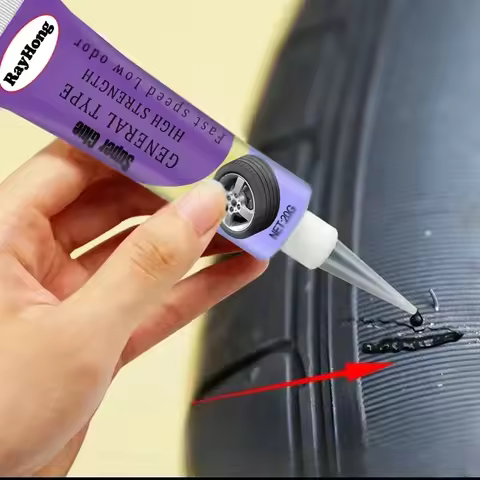 Q12 Tire Repair Black Glue Strong Rubber Wear-resistant Non-corrosive Car Instant Strong Tools Adhes