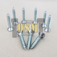 (100 Pcs) FH 8x3" Screws / Self Tapping Screw F+AB (7,5 CM)