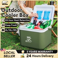 6L 10L 16L 30L Cooler Box Camping Ice Box Cooler Food&Drink Fishing Portable Outdoor Picnic Keep Fre