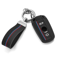 Silicone Car Key Case Key Chain For BMW E60 E61 E70 E81 E87 E90 E91 E92 X1 X5 X3 1 3 5 6 Series Z4 K