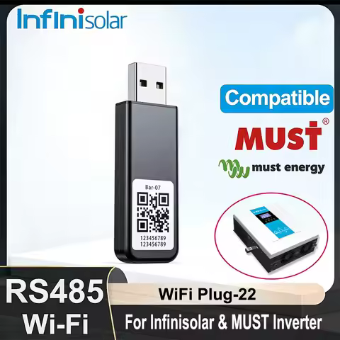 USB WiFi Dongle RS485 WiFi Module For MUST & MUST Energy & Infinisolar Hybrid Inverter Mobile Phone 