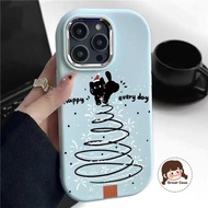Christmas Tree Candy Color Phone Case For Realme 13 12 11 Pro Plus 11X 9 SE 8 8S 6i 5 5i 5S C3 Q3 Q3