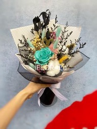 香港花店｜保鮮花Tiffany blue厄瓜多爾玫瑰｜乾花襯花｜黑色｜花束花盒花籃抱抱桶曼塔鬱金香康乃馨玫瑰向日葵生日情人節520結婚紀念日玫瑰花束母親節康乃馨鮮花花束花籃花盒花牌出生花籃開張開業花籃